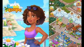Seaside Escape |  Level 54- 55 Part 61  🏖🏝