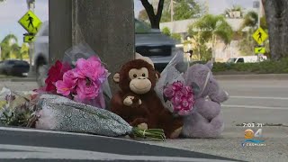 Memorial Grows For Children Struck By Hit-&-Run Driver In Wilton Manors