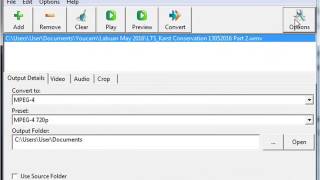 Convert Video to correct Frame rate using WinFF part 1