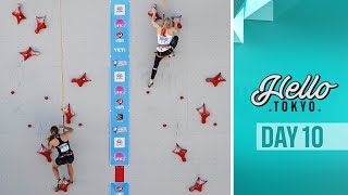 Sport Climbing makes its Olympic debut! Hello Tokyo I DAY 10 🗼