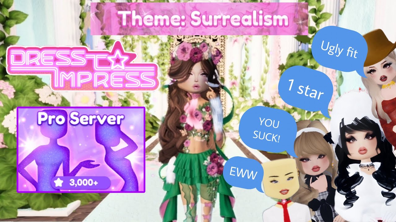 Dti Pro Server PLAYING DRESS TO IMPRESS IN A PRO SERVER FOR THE FIRST TIME… - YouTube