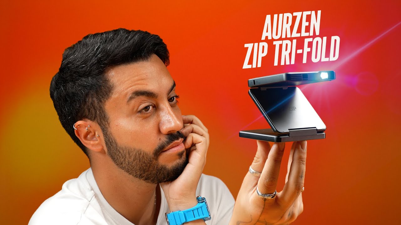 DÜNYA'NIN EN KÜÇÜK KATLANABİLEN PROJEKSİYONU (Kablosuz)