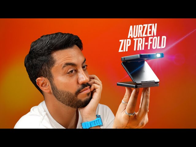DÜNYA'NIN EN KÜÇÜK KATLANABİLEN PROJEKSİYONU (Kablosuz) - YouTube
