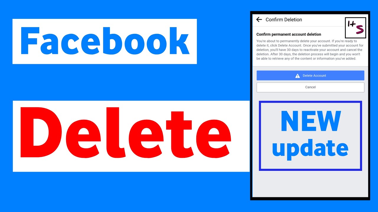 How to Delete Facebook Account Permanently after New Update  FB Account  Delete Permanently