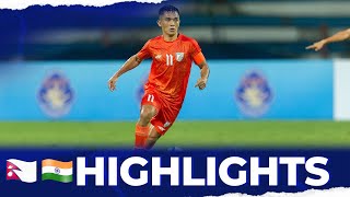 Highlights | India vs Nepal | SAFF Championship 2023 | Football | T Sports image