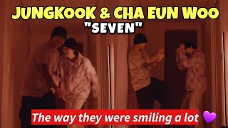 JUNGKOOK and CHA EUN WOO ‘Seven’ Dance Challenge! JIMIN and CHARLIE PUTH! Jungkook's Twin 2023