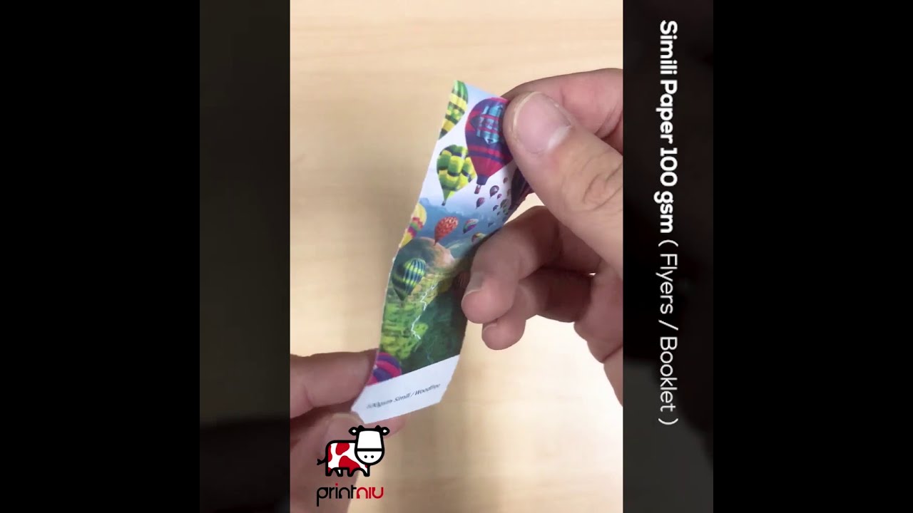 PRINT NIU 100 gsm simili paper material