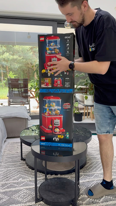 Insert a koin, turn the knob… it’s real LEGO set 😀 #lego #21358 #lego21358 #legoideas #reviews