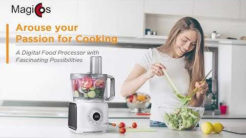 Magiccos FP416A  digital food processor demo video