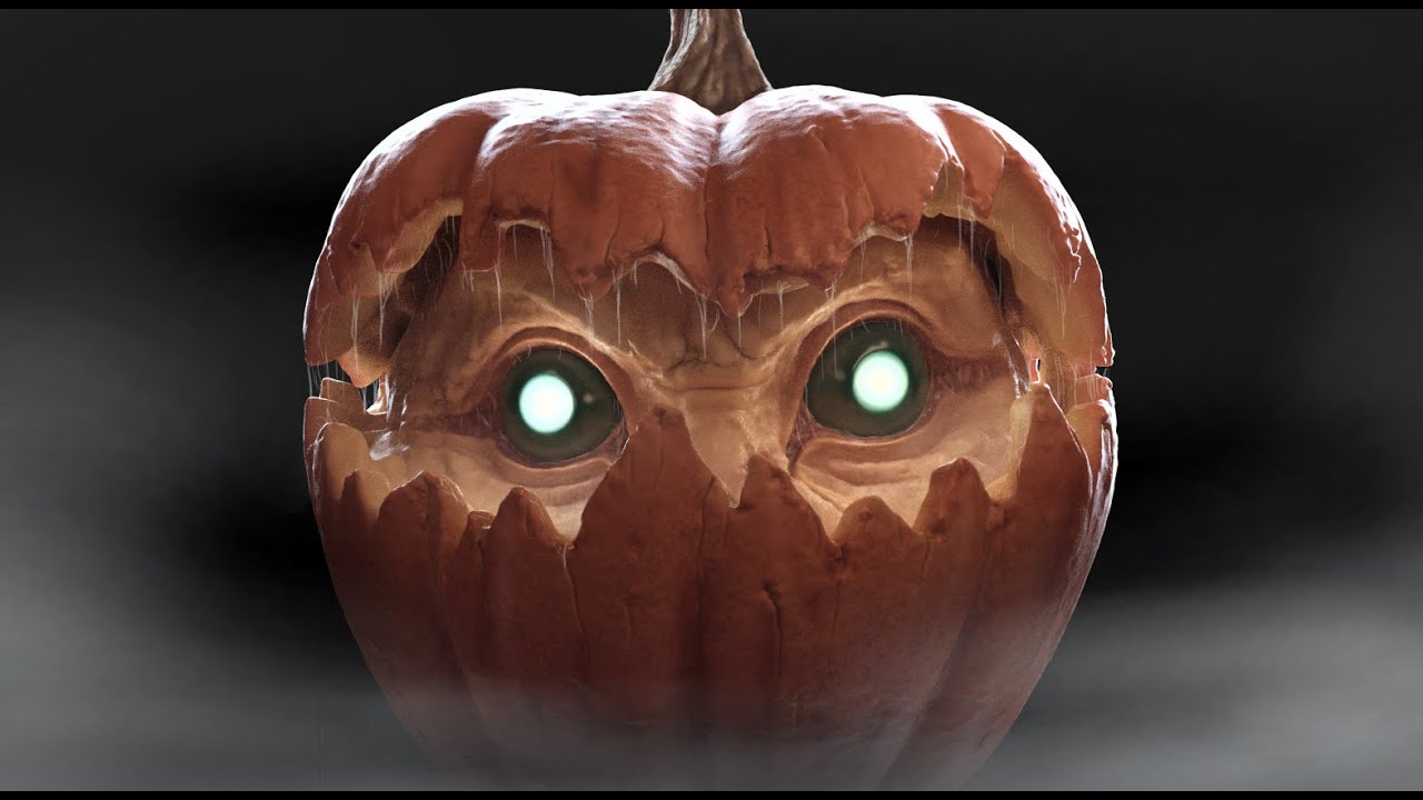 sculpting pumpkin zbrush