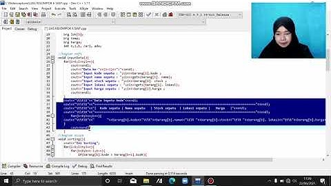 PROGRAM PENJUALAN SEPATU || TUGAS PENGGANTI UAS PENGANTAR CODING || KELOMPOK 6 SESI 69