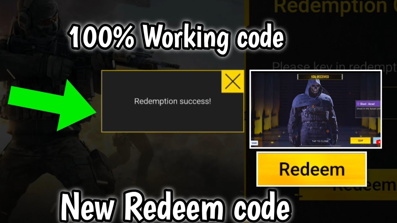 November 2 Today Call Of duty Mobile Redeem code 2024 | cod Mobile ...