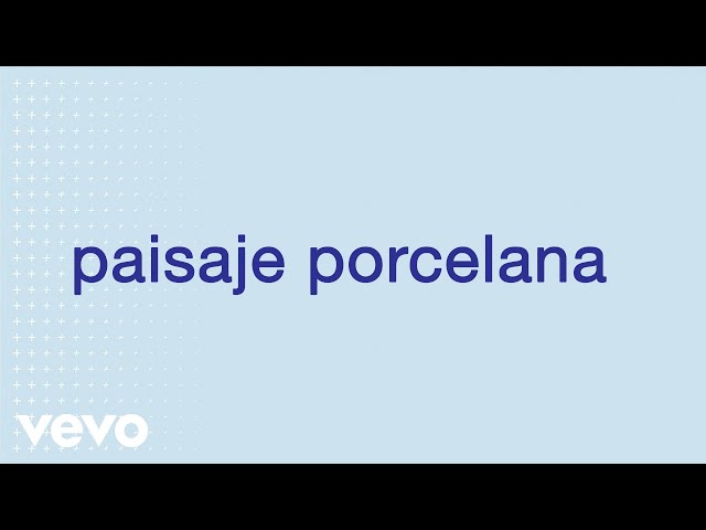 Gustavo Cerati - Paisaje Porcelana