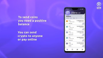 Sending and receiving cryptocurrencies with OWNR WALLET