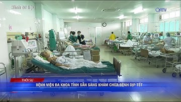 BVĐK TỈNH SẴN SÀNG CÔNG TÁC KHÁM CHỮA BỆNH DỊP TẾT | Truyền Hình Quảng Trị