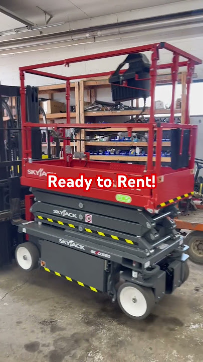 New 2024 Skyjack 3219 Scissor lifts! #rental  #boomlift #heavyequipment