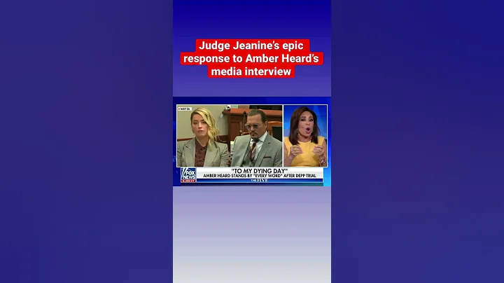 Judge Jeanine: Johnny Depp won because of Amber He...