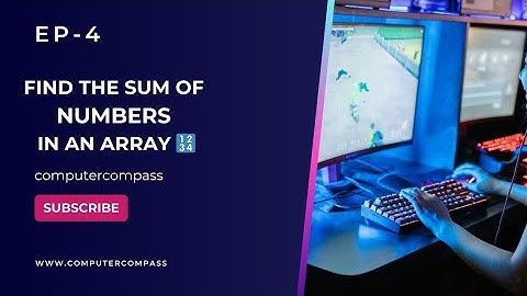 ➕ JavaScript Interview Question: Find the Sum of Numbers in an Array 🔢