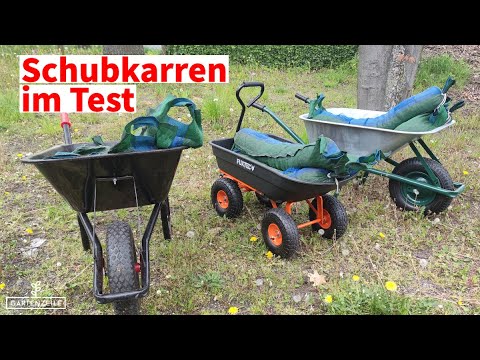 Video: Gartenschubkarre - der beste Freund eines fleißigen und fleißigen Gärtners