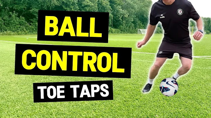 Better Ball Control: Beginner Football Drills - Toe Taps (Part 1)