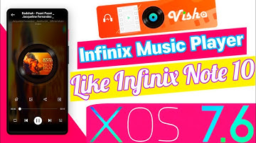 Infinix Mobiles Xos 7.6 Android 11 Music Player | Infinix First Music Player