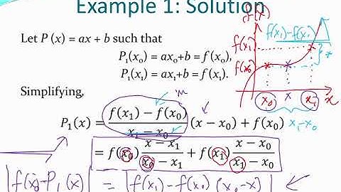 Chap2.2 Lagrange Interpolation