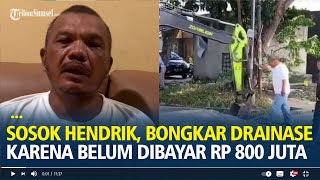 Sosok Hendrik, Kontraktor Bongkar Drainase Karena Belum Dibayar Pemkot Pekanbaru Rp 800 Juta