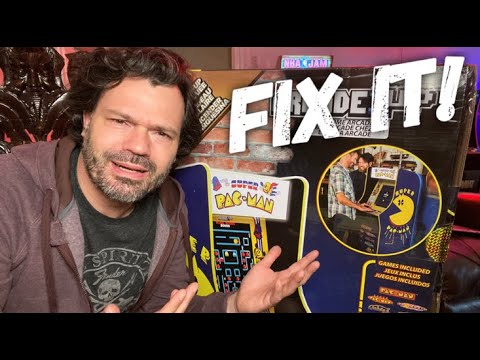 I challenge Arcade1up to fix the Costco Super Pac-Man cabinet! Review from Evryday Erik