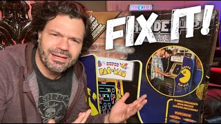 I challenge Arcade1up to fix the Costco Super Pac-Man cabinet! Review