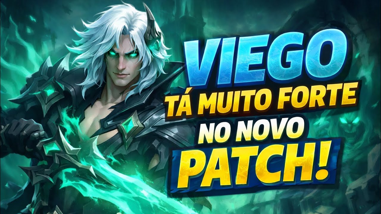 DO BRONZE AO DIAMANTE #5 VIEGO JUNGLE NA NOVA SEASON ESTÁ MUITO FORTE!!!