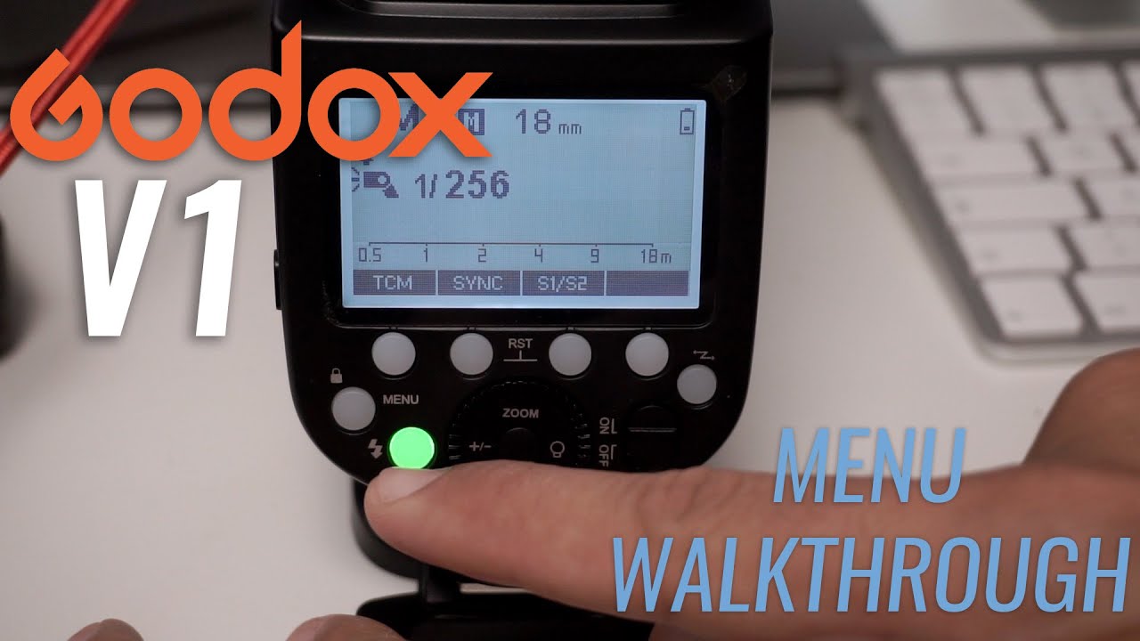 Godox V1 Menu Manuale in italiano Godox V1 Menu Function ITA YouTube