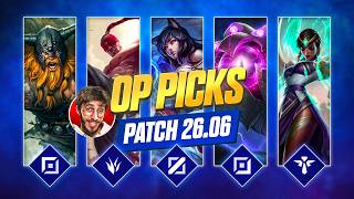 10 OP PICKS DU PATCH 26.06 SUR LES 5 ROLES - LEAGUE OF LE...