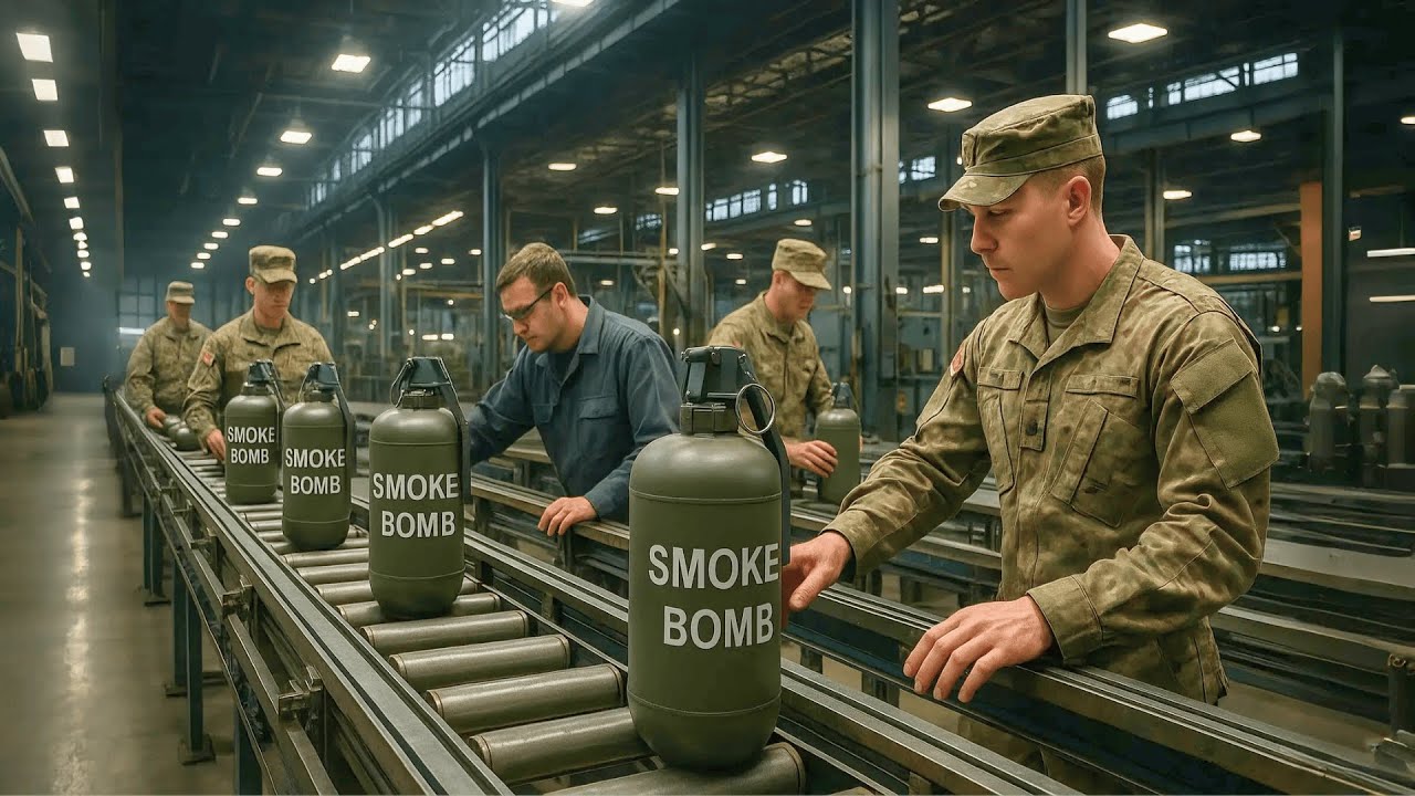 The Production Process of Smoke-BOMB Devices Inside the World’s Largest Manufacturing Facility
