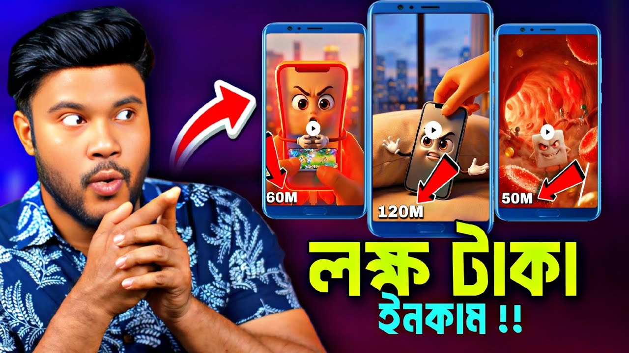 Ai দিয়ে ভিডিও তৈরি করে ইনকাম করার উপায় | Sk Shohag 01 !! 