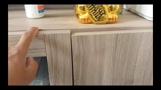 how to adjust IKEA cupboard door