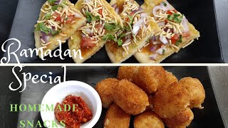 Iftar Snacks | Potato Cheese Shots | Pizza Without Maida & Cheese | Kids Tiffin Recipes #zaykaehind