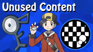 Unused Content: Pokemon Generation Two (Shiny Pokemon + Maps) PART 2