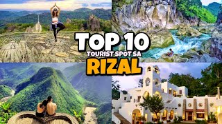 TOP 10 Tourist Spot sa Rizal Province | 10 Sikat na Pasyalan sa Rizal #travelideas #travelguide