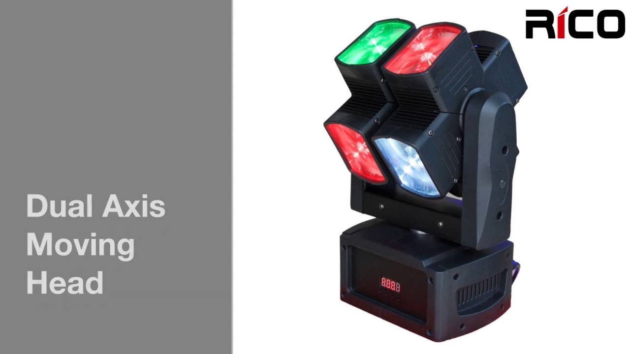 Lumin Lights Cubix Moving Head Shelly Lighting