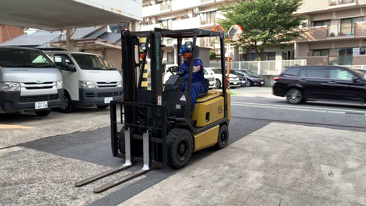販売済み】スミトモ フォークリフト 1.5t ガソリン 03-FG15PVIID5 