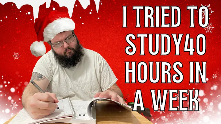 I tried studying a language 40 hours in a week, th...