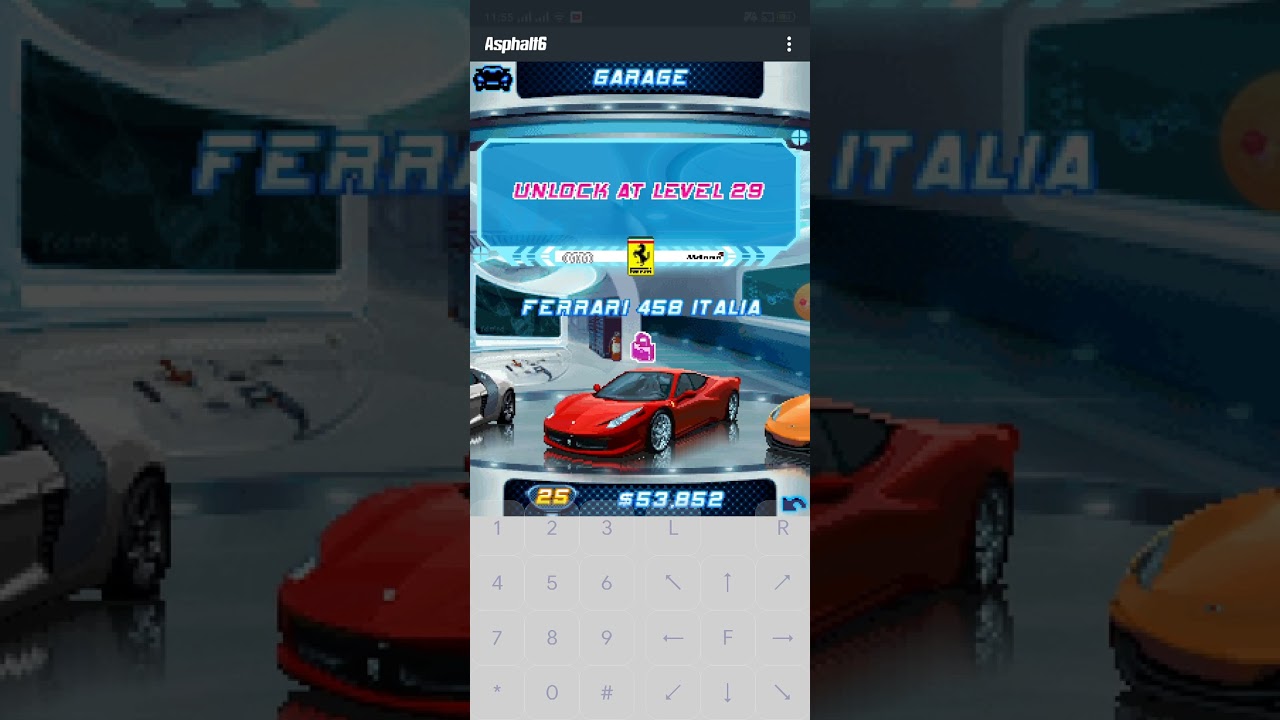 Asphalt 6 Java All Cars