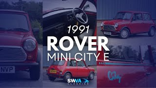 LOT 31 - Rover Mini City E 1991 | SWVA Summer 2025 Classic & Performance Auction