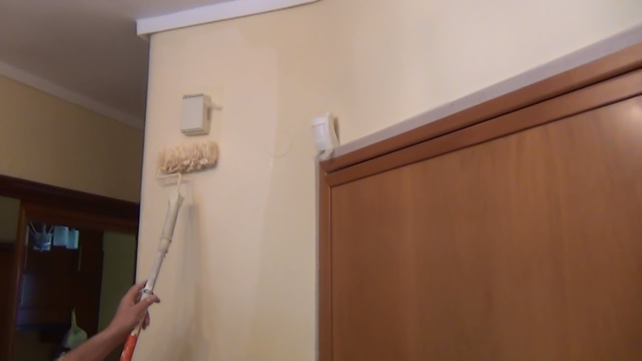 How to Paint a Room How to paint a wall fast How to paint a ceiling