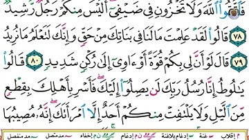 (19) تلاوة مباركة بصوت فضيلة الشيخ وديع حمادي اليمني سورة هود الآيات: 77-81