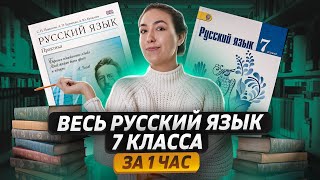 Русский язык 7 класс | Все темы | Средняя школа| Умскул