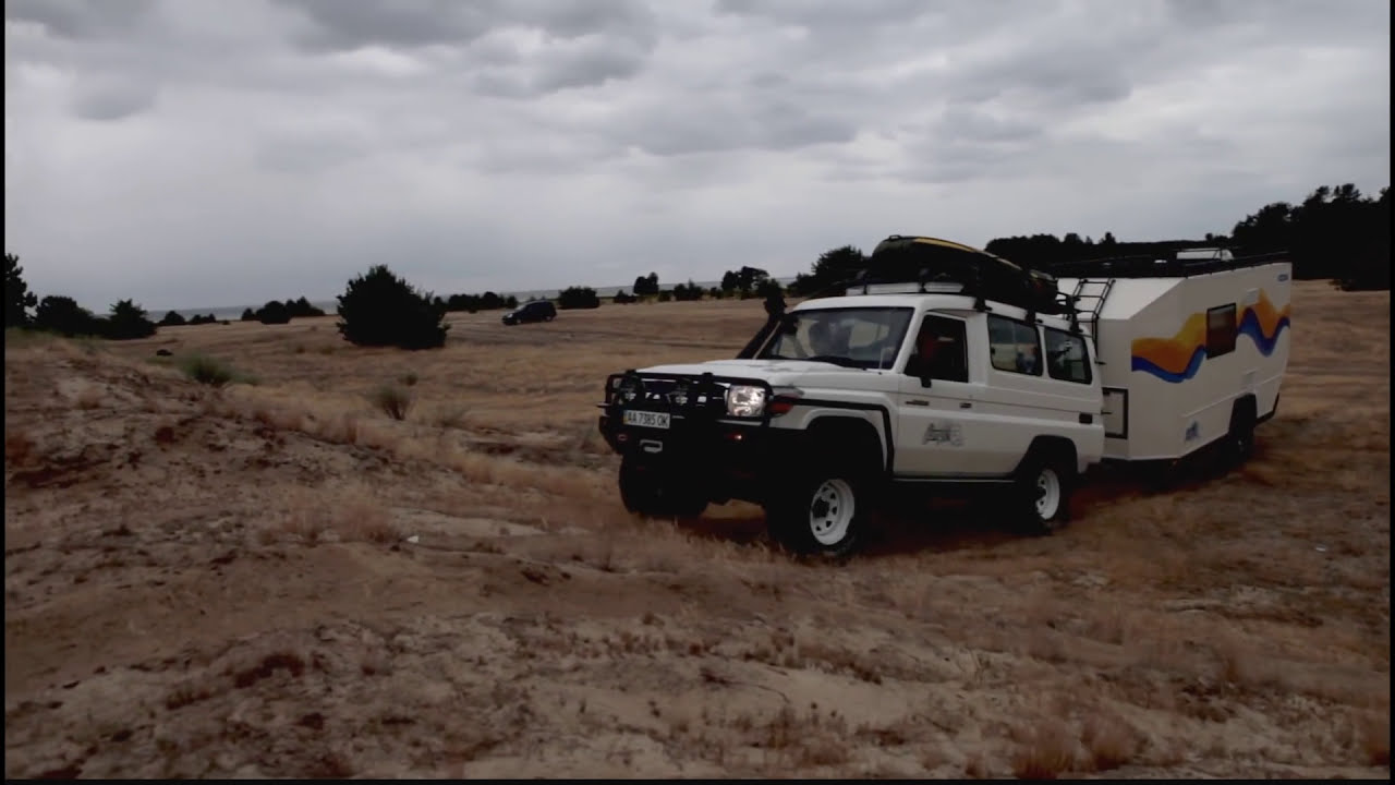 Внедорожный прицеп KOZAK - для путешествий без преград - YouTube