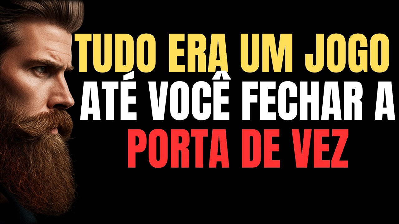 TE ABANDONARAM DO NADA? SEU SUMIÇO VAI DESTRUIR O EGO DELES | ESTOICISMO