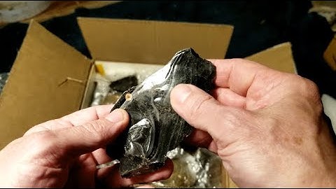 859 - Unboxing Obsidian for Flintknapping