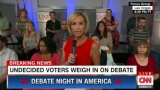 Focus Group says Hillary's defense of Planned Parenthood was her most liked moment